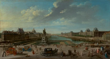 Ansicht von Paris von der Pont Neuf